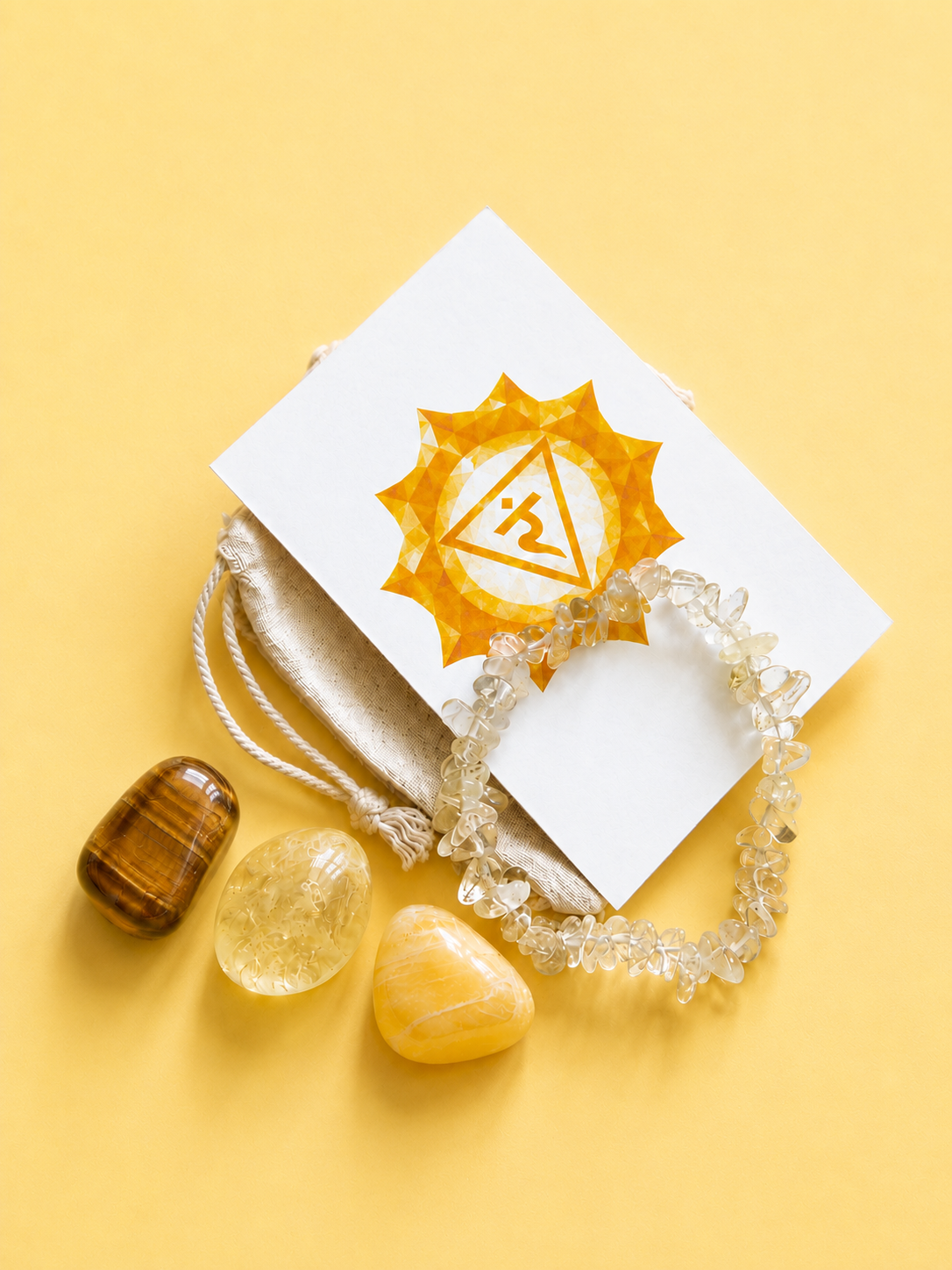 The Inner Flame Crystal Set – Solar Plexus Chakra