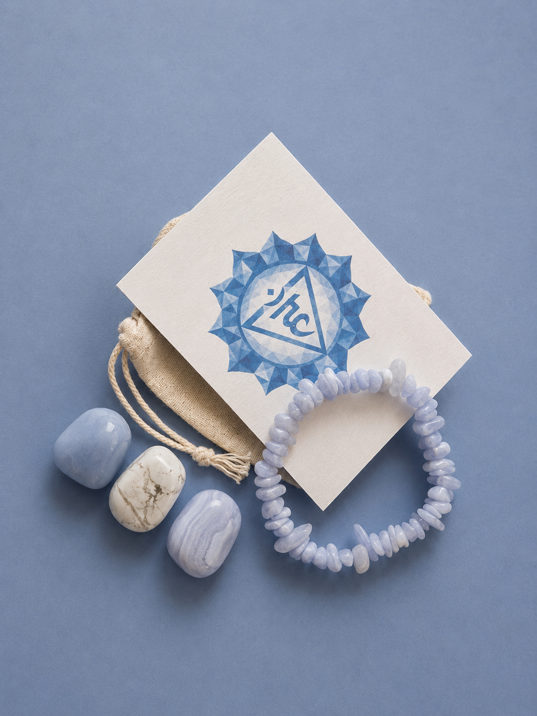 The Voice Within Crystal Set – Throat Chakra