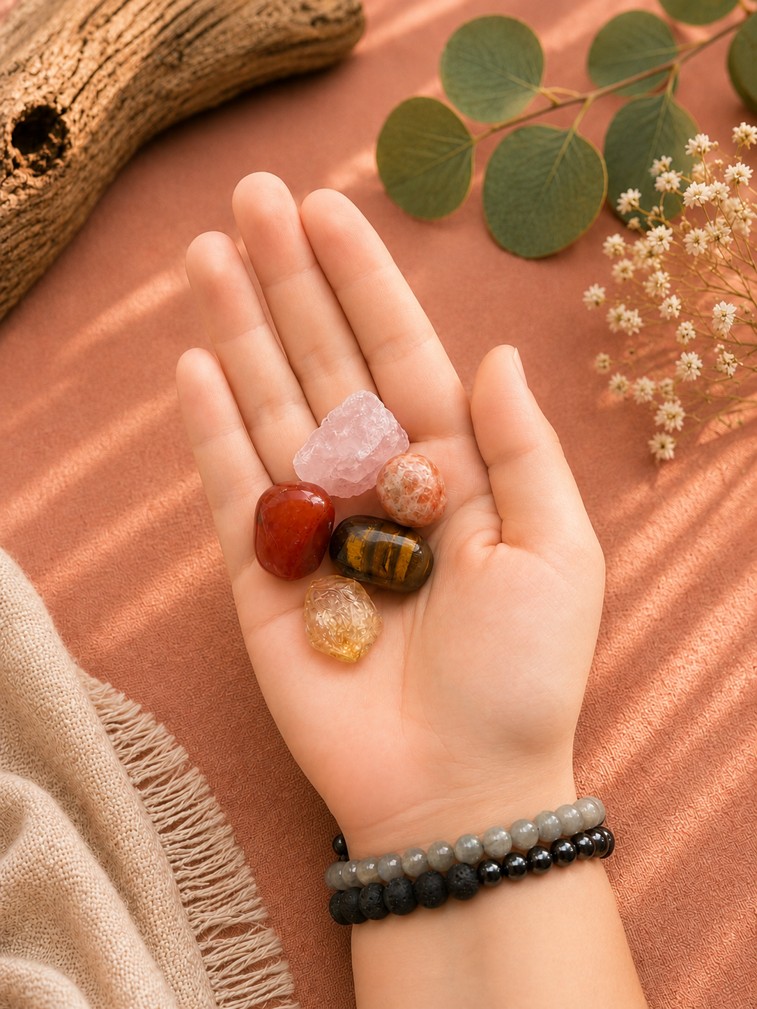 The Radiant Heart Crystal Set