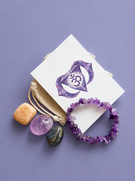 The Inner Knowing Crystal Set – Third Eye Chakra