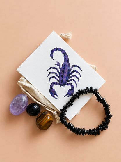 The Inner Strength - Scorpio Zodiac Crystal Set