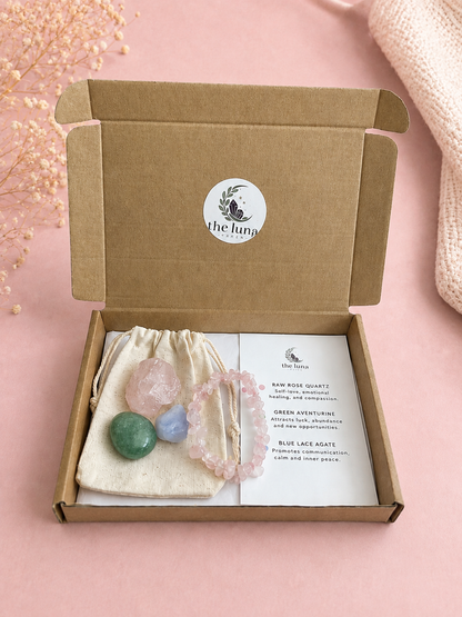 The Scales of Harmony - Libra Zodiac Crystal Set
