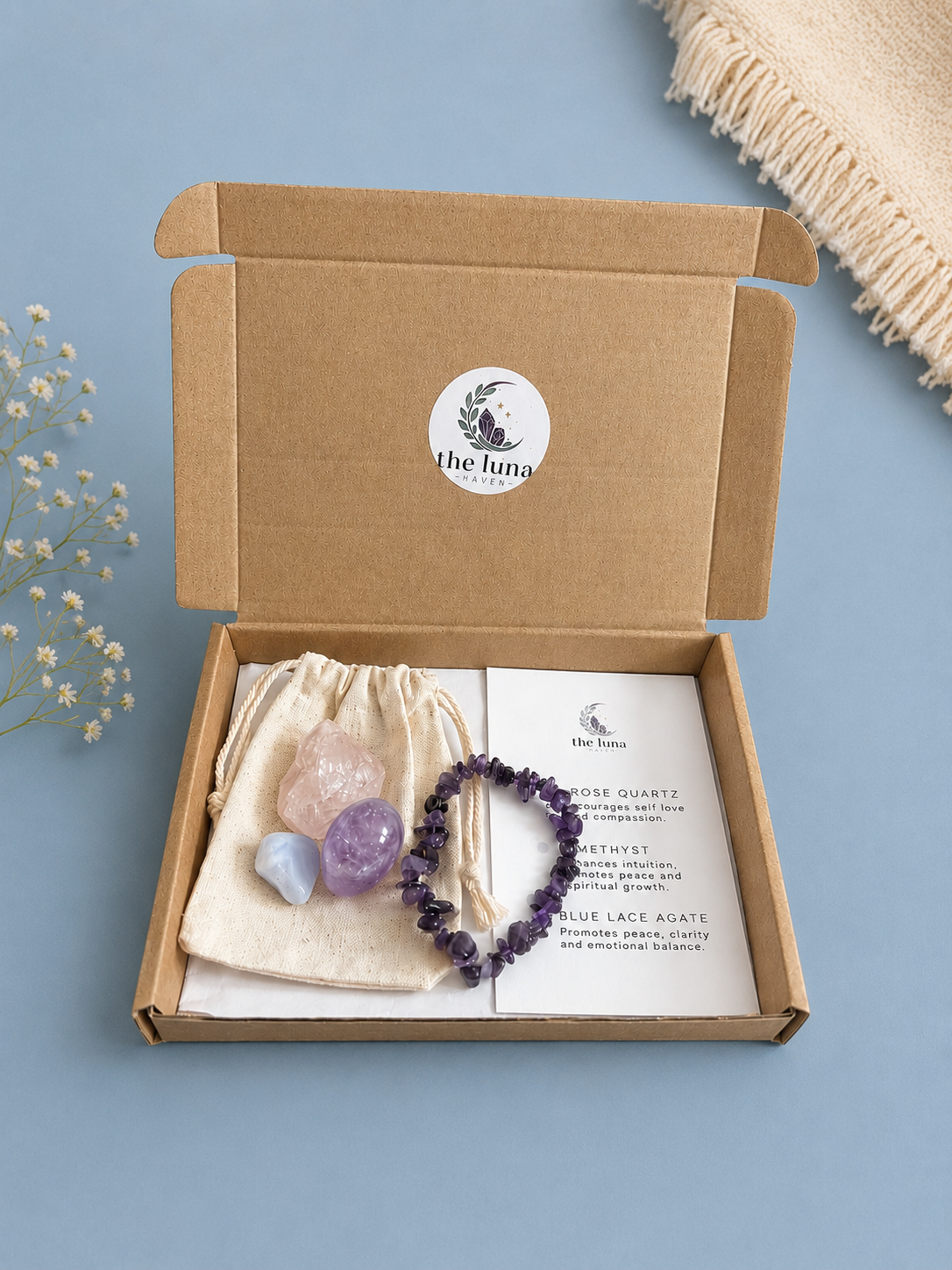 The Mystic Tide - Pisces Zodiac Crystal Set