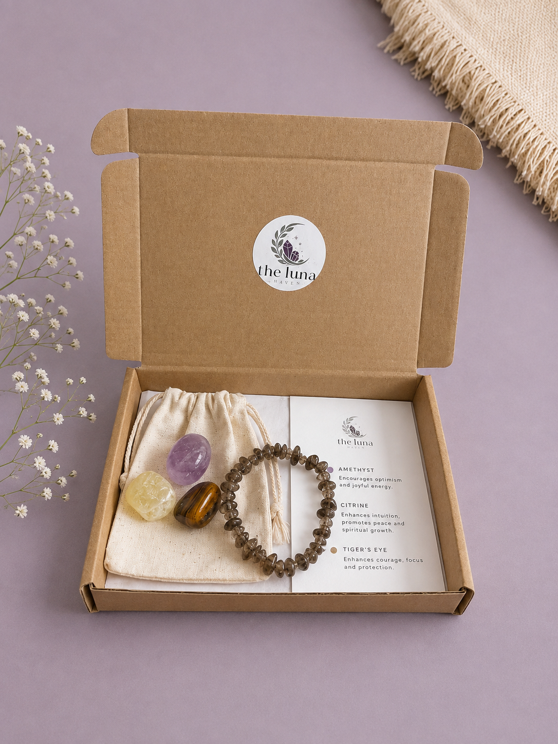 The Archer's Discovery - Sagittarius Zodiac Crystal Set