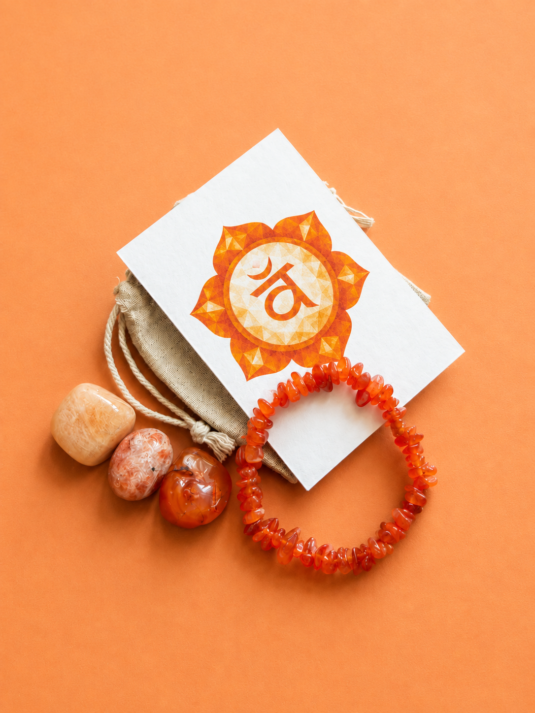 The Sacred Flow Crystal Set – Sacral Chakra