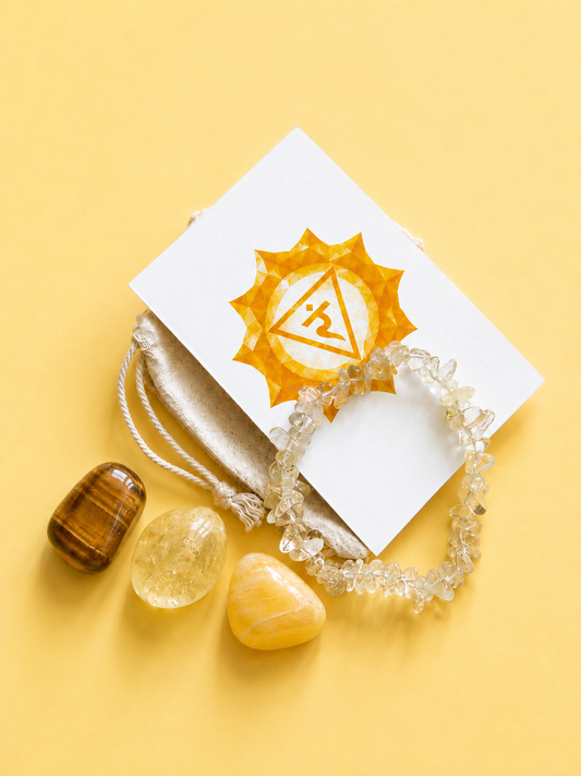 The Inner Flame Crystal Set – Solar Plexus Chakra