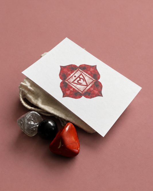 The Grounded Soul Crystal Set – Root Chakra