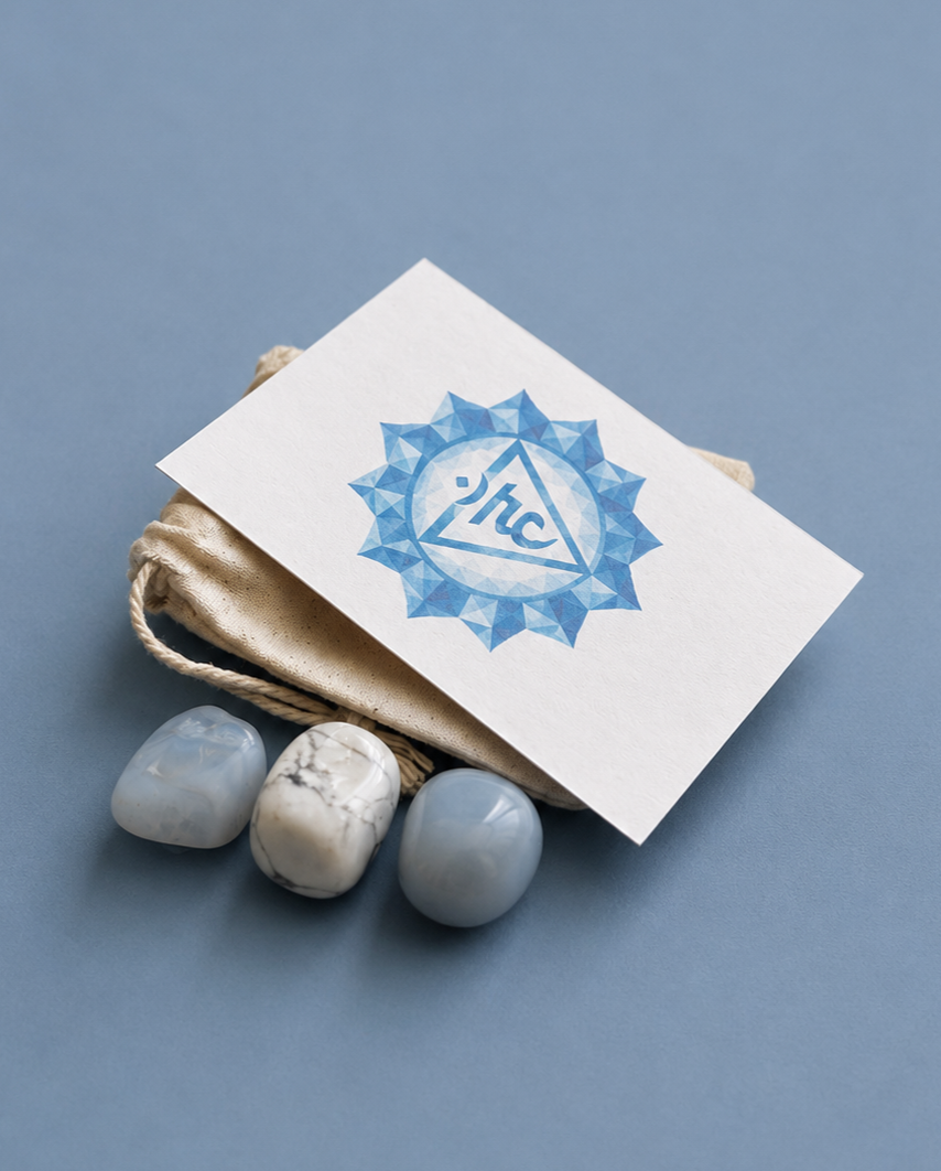 The Voice Within Crystal Set – Throat Chakra