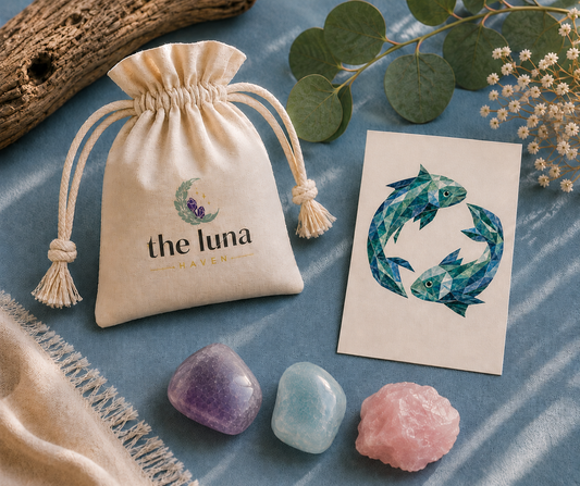 The Mystic Tide - Pisces Zodiac Crystal Set