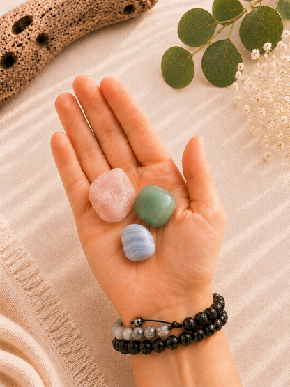 The Scales of Harmony - Libra Zodiac Crystal Set