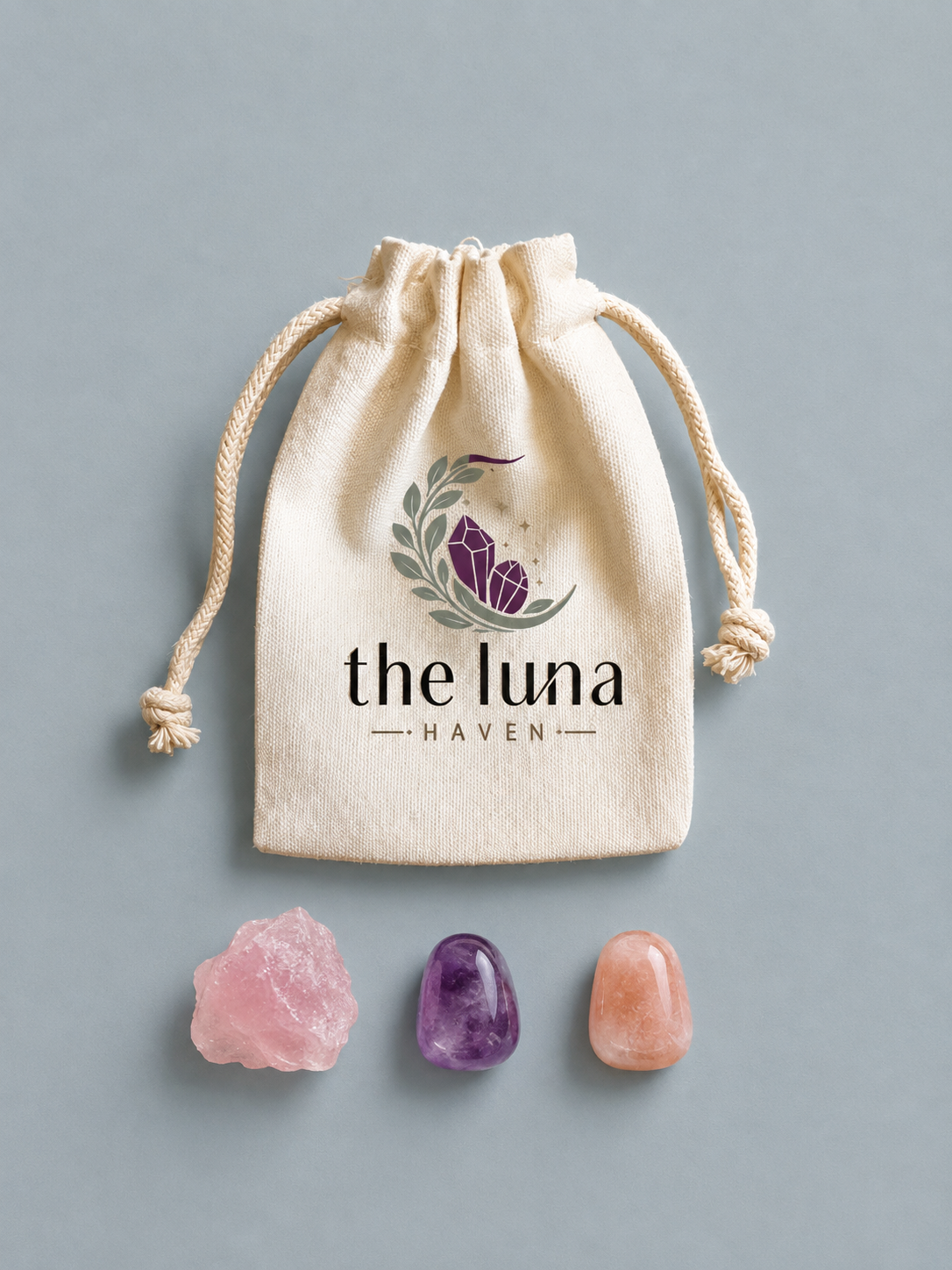 The Moonlit Heart - Cancer Zodiac Crystal Set