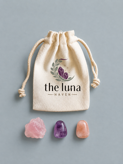 The Moonlit Heart - Cancer Zodiac Crystal Set