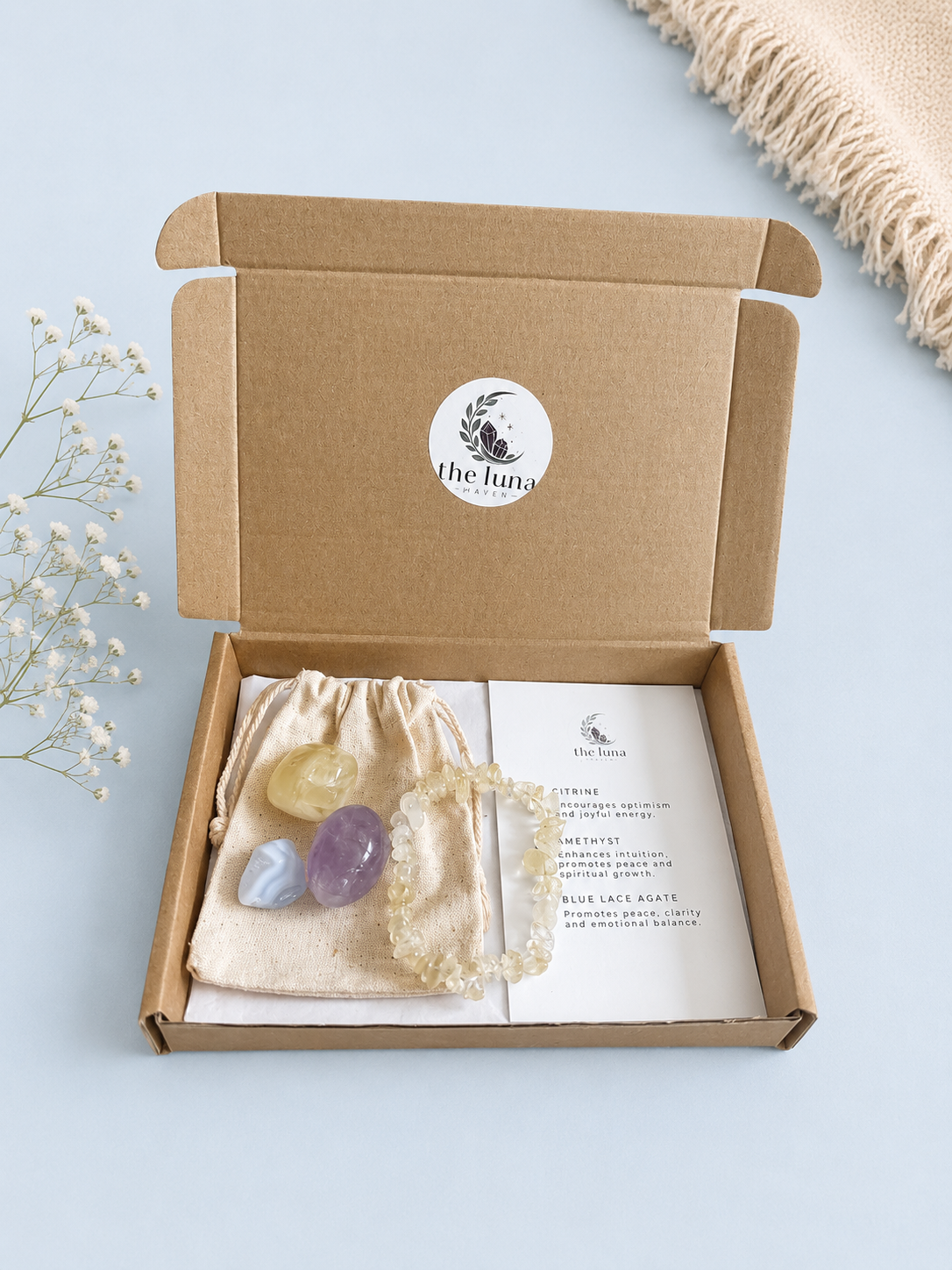 The Twin Souls - Gemini Zodiac Crystal Set