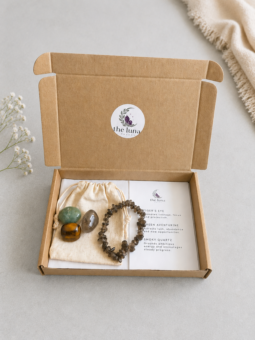 The Mountain Goat's Treasure - Capricorn Zodiac Crystal Set