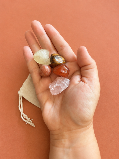 The Radiant Heart Crystal Set - Confidence
