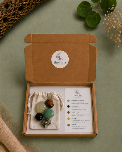The Golden Path Crystal Set - Abundance