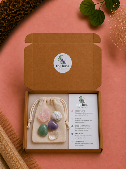 The Heart's Embrace Crystal Set - Self Love