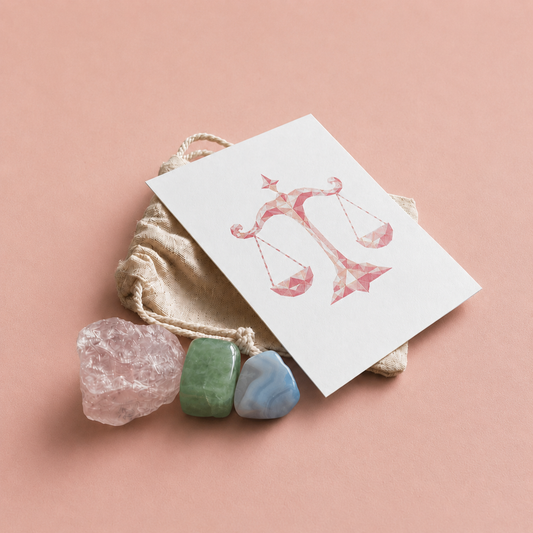 The Scales of Harmony - Libra Zodiac Crystal Set