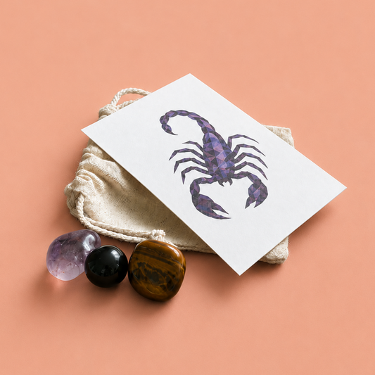 The Inner Strength - Scorpio Zodiac Crystal Set