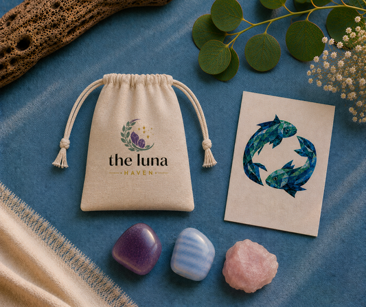 The Mystic Tide - Pisces Zodiac Crystal Set