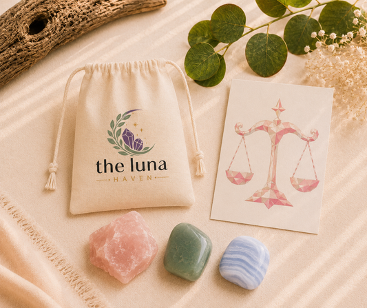 The Scales of Harmony - Libra Zodiac Crystal Set