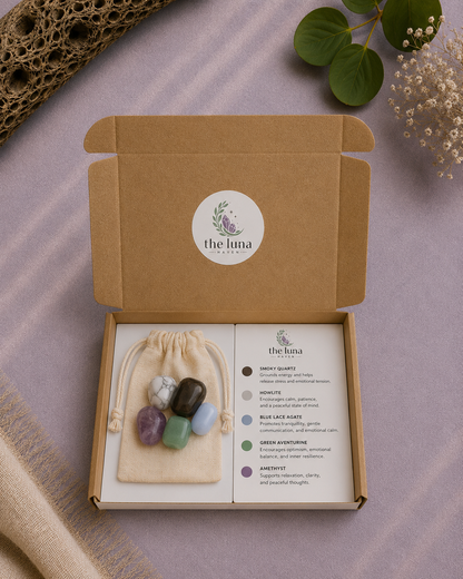 The Quiet Mind Crystal Set - Anxiety Relief