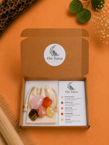 The Radiant Heart Crystal Set - Confidence
