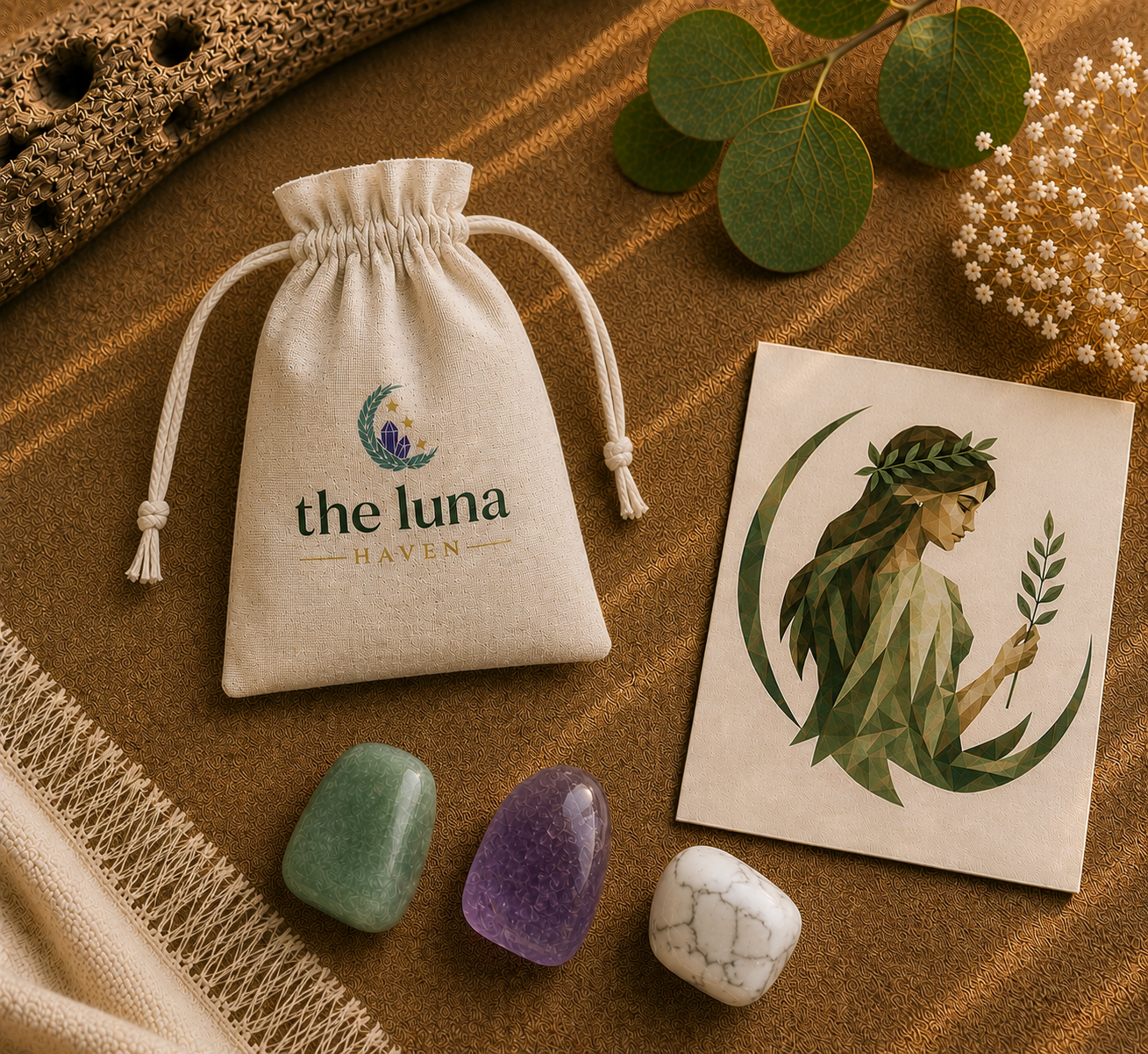 The Maiden's Wisdom - Virgo Zodiac Crystal Set