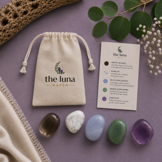 The Quiet Mind Crystal Set - Anxiety Relief