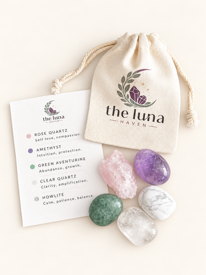 The Heart's Embrace Crystal Set - Self Love
