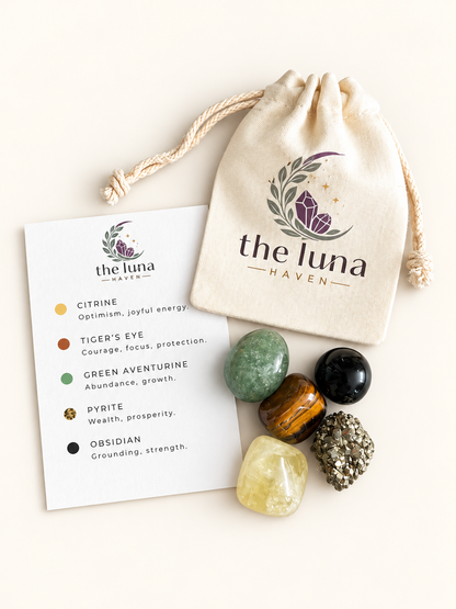 The Golden Path Crystal Set - Abundance